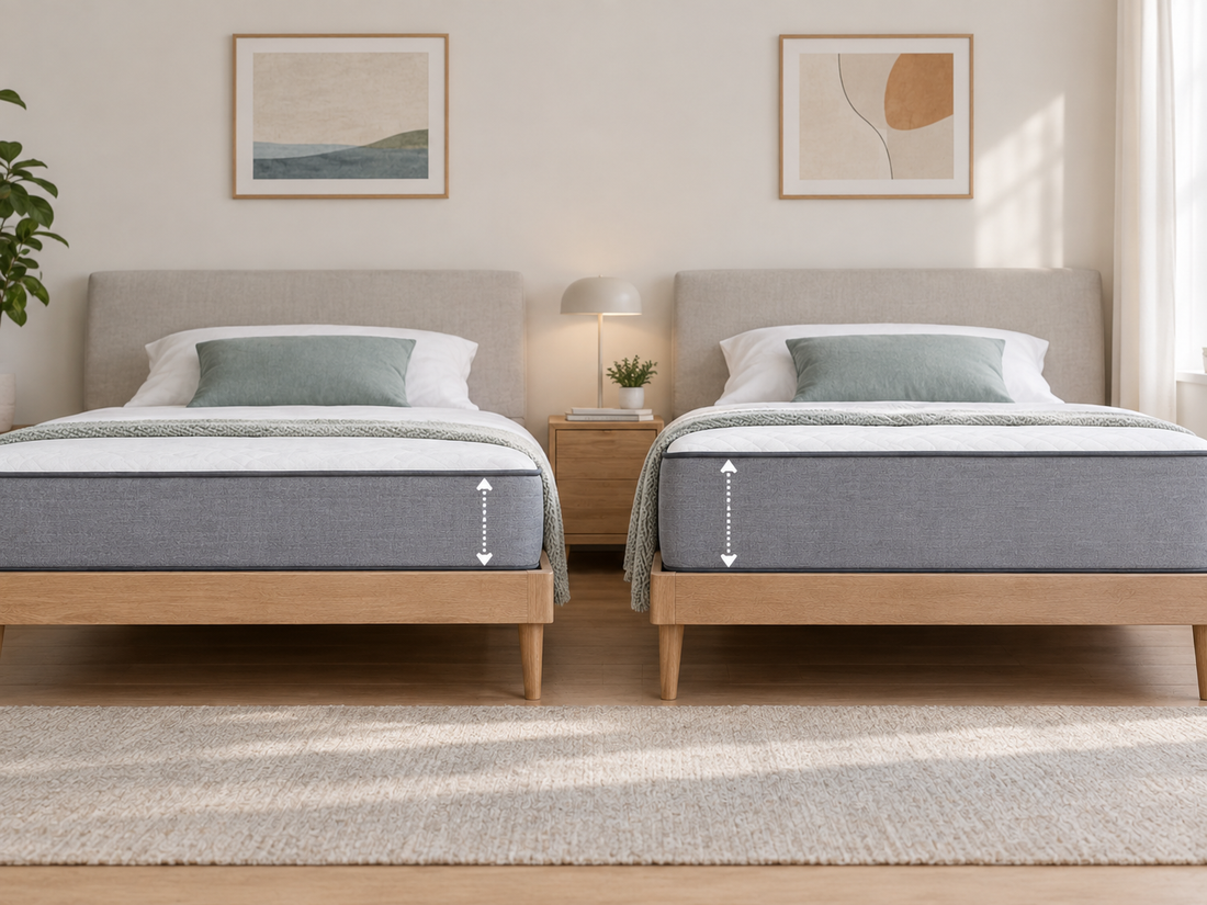 10-Inch vs 12-Inch Mattress: Which Should You Choose?