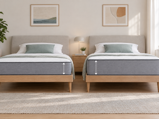 10-Inch vs 12-Inch Mattress: Which Should You Choose?