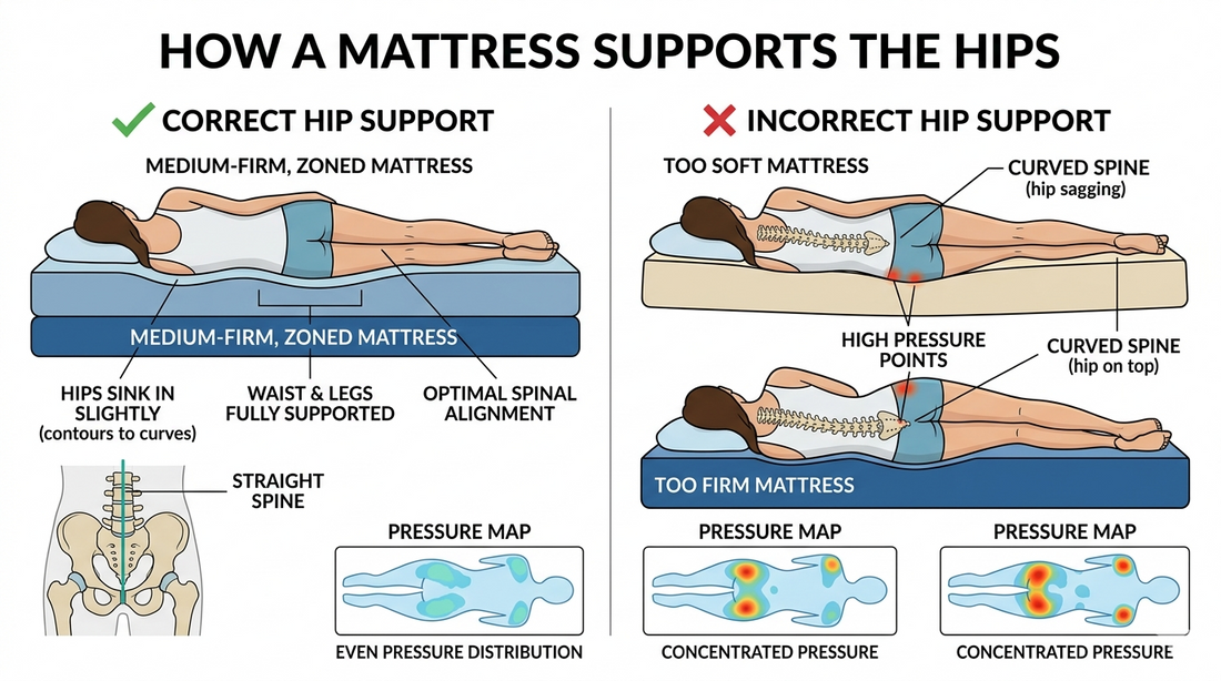 Best Mattress for Hip Pain: How to Choose the Right Support for Better Sleep